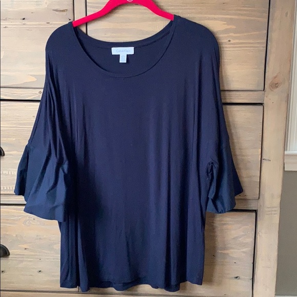 Calvin Klein Tops - NWOT Calvin Klein navy blue top sz XL